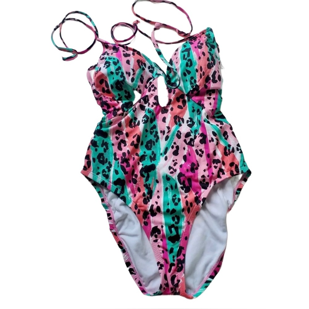 Sugar Beach One-piece Swimsuit, Size Large NWT